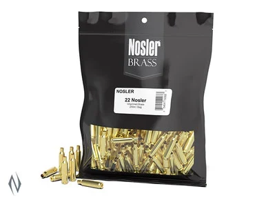 NOSLER BULK BRASS 22 NOSLER 250PK