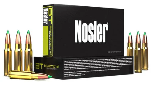 Nosler N40061 Ballistic Tip Spitzer Ballistic Tip125 Grain .308 Win / 7.62x51mm