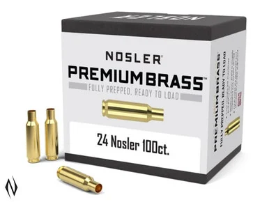 NOSLER PREMIUM BRASS 24 NOSLER 100PK
