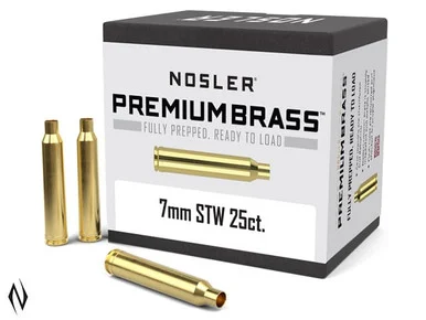NOSLER PREMIUM BRASS 7MM STW 25PK