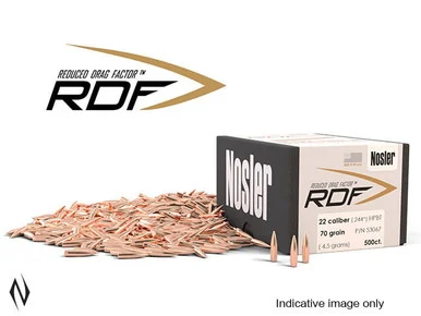 NOSLER RDF 224 77GR HPBT 500PK