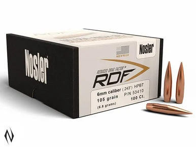 NOSLER RDF 243 115GR HPBT 100PK