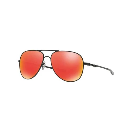 Oakley Elmont Satin Black W/ Ruby Iridium Lens