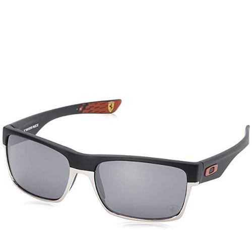 Oakley Sunglasses Two Face Matte Black W/ Black Iridium