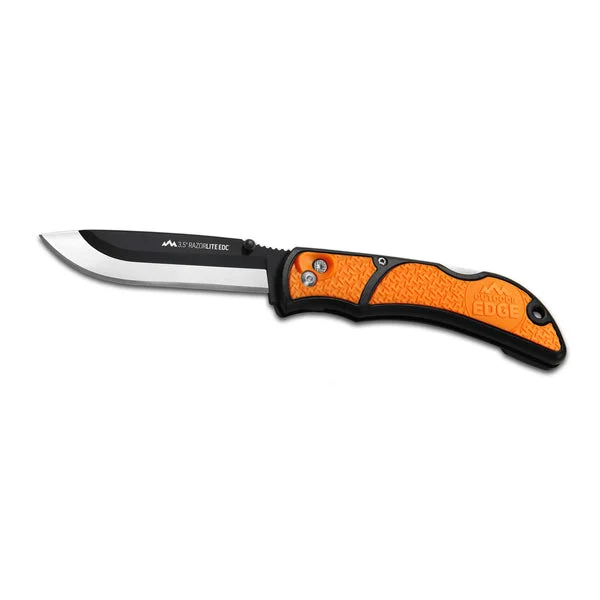 OD EDGE RAZOR-EDC LT 3.5" 6 BLDS ORG
