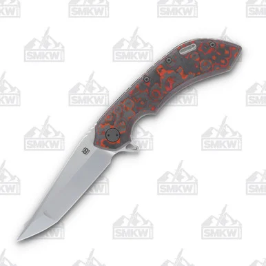 Olamic Wayfarer 247 Folding Knife T-044Q Companto Mars Valley FatCarbon/Stonewash Acid Rain T044Q
