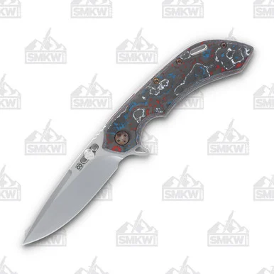 Olamic Wayfarer 247 Folding Knife T-074P Nebula FatCarbon/Antique Entropic T074P