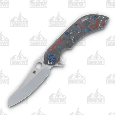 Olamic Wayfarer 247 Folding Knife T-075M Nebula FatCarbon/Stonewash T075M