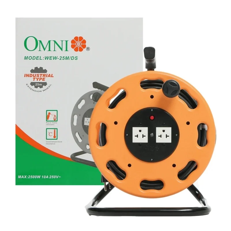 Omni WEW-25 Industrial Extension Cable Reel