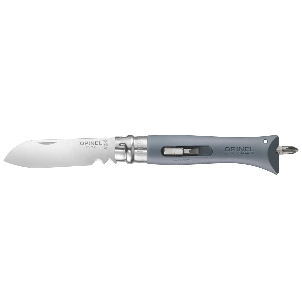 Opinel #09 D-I-Y Pocket Knife – Grey