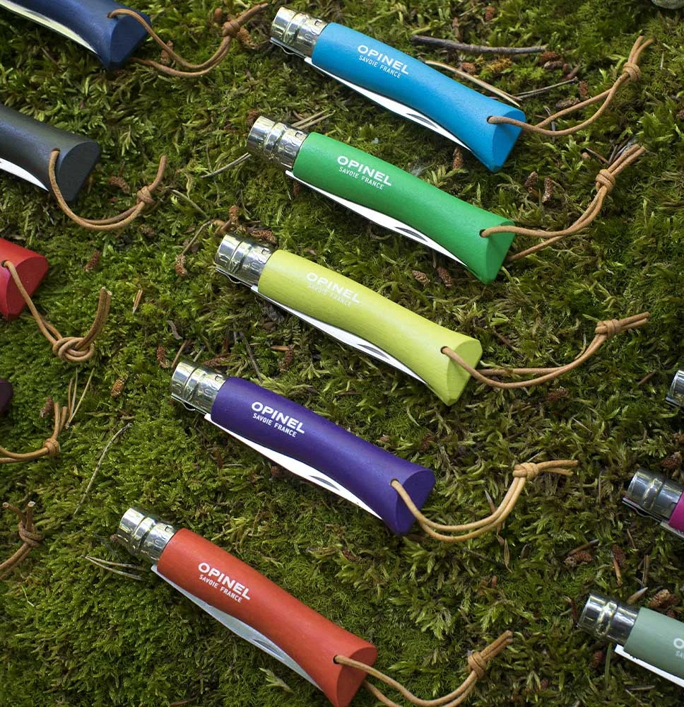 Opinel Colorama Trekking Knife – #7 – Stainless Steel