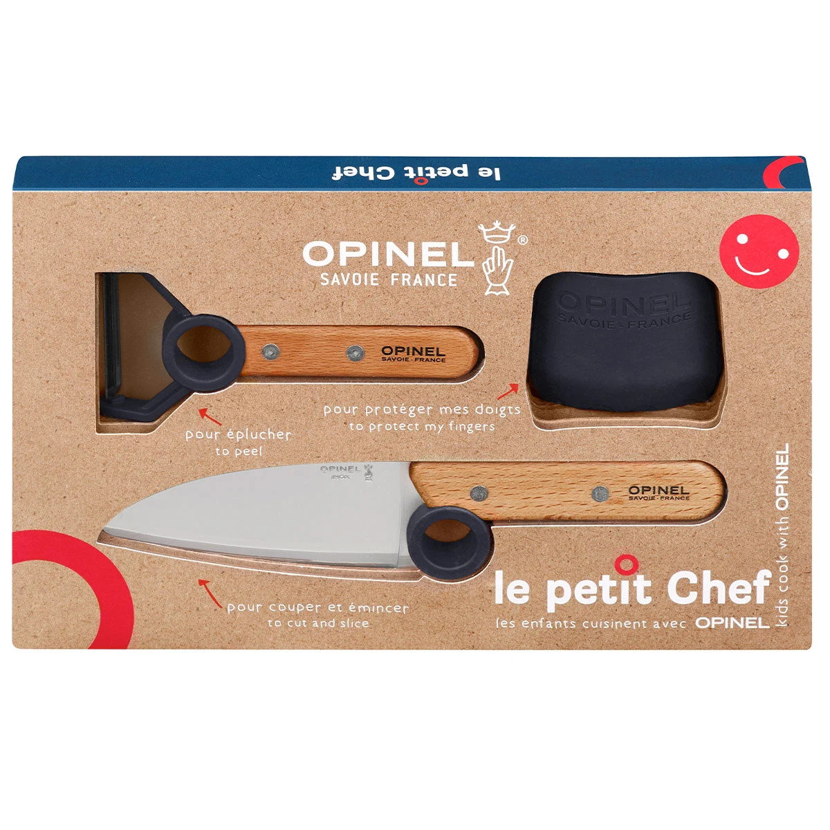 Opinel ‘Le Petit Chef’ Kitchen Set – Blue