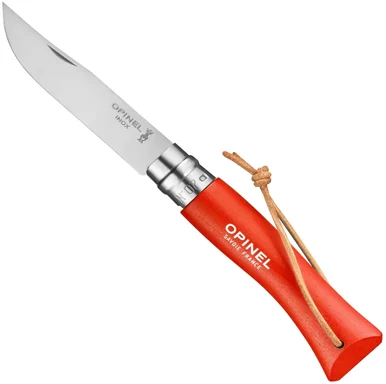 Opinel No.07 Colorama Folding Knife Clam Pack Orange OP002266CP