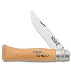 Opinel No. 08 Carbon Steel Folding Knife Beechwood OP113080
