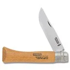 Opinel No.10 Carbon Steel Folding Knife Beechwood OP113100