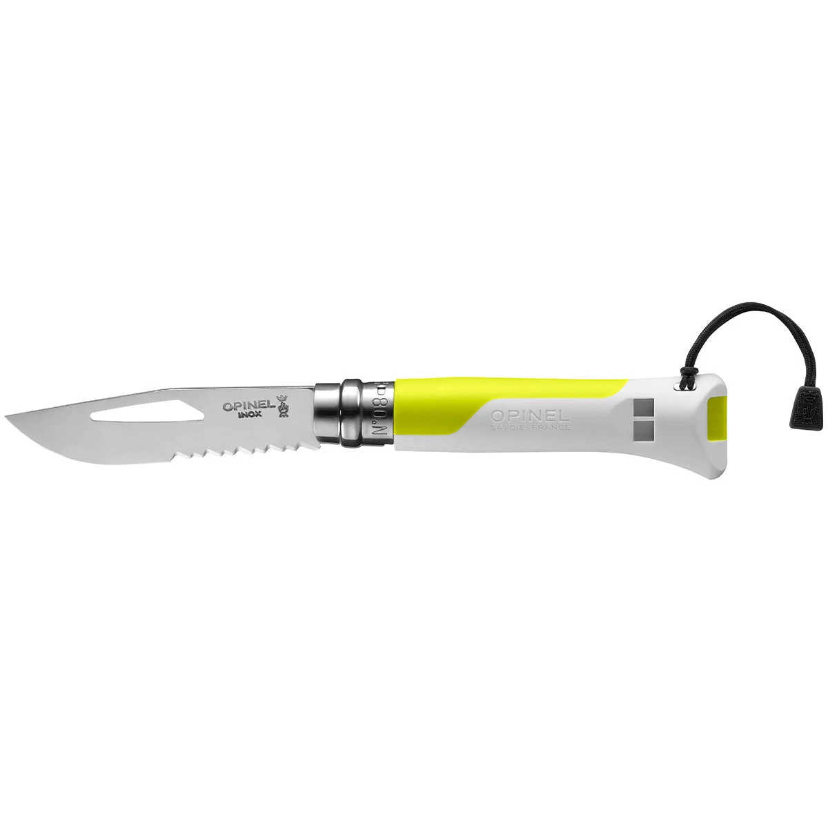 Opinel Outdoor #08 S/S Fluo – Yellow 8.5cm (3.35″)