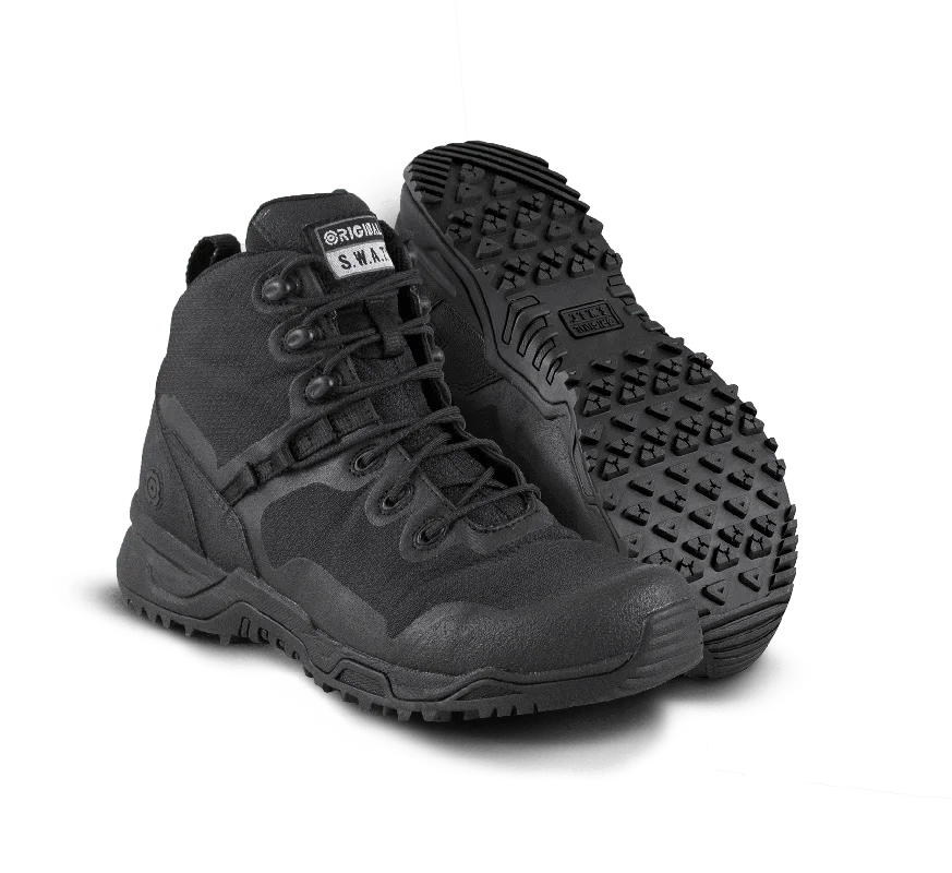 Original SWAT 173001 Tactical Police Alpha Fury 6″ Boots