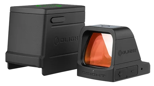Osight Red Dot Matte Black 1x 3 MOA Red Dot Reticle, Magnetic Charging Cover, 407c/507c footprint