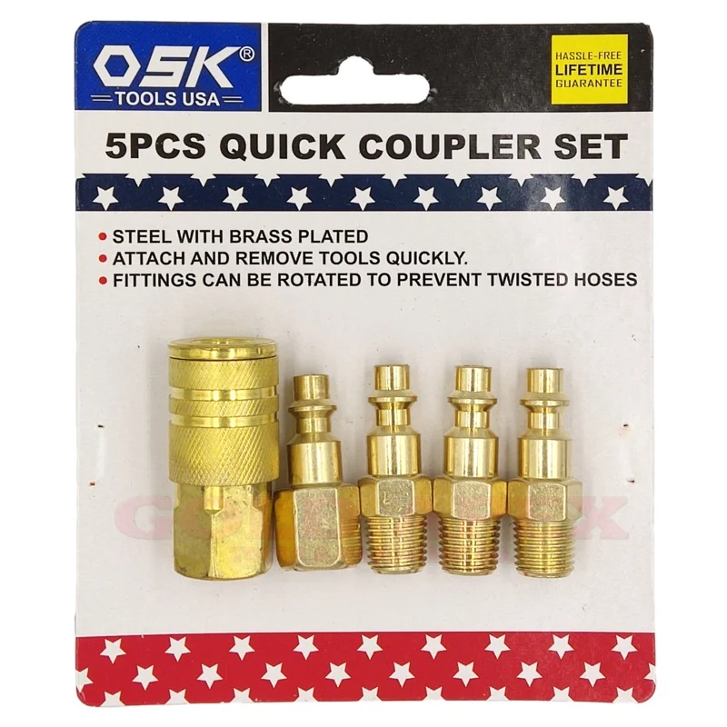 OSK 5Pcs Quick Coupler Set