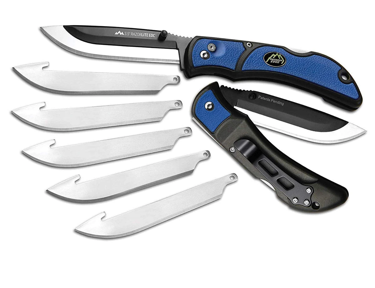 Outdoor Razor-Lite Multi Blade Tactical EDC Folding Pocket Knife