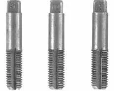 Oversize Reforming Thread Taps,to repair worn or damaged 1/4-28 threads, set of three
