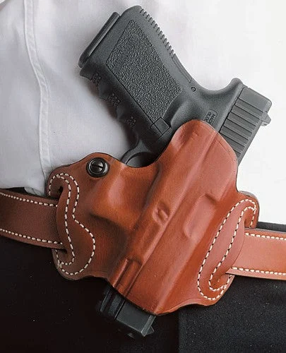 OWB RH LEATHER 1911 TANDESANTIS MINI SLIDE HOLSTER