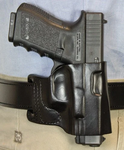 OWB RH LTHR FITS GLOCK 19 BLKDESANTIS E-GAT SLIDE HOLSTER