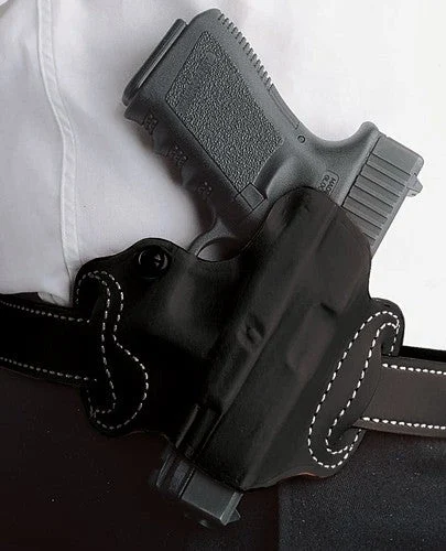 OWB RH LTHR FOR GLOCK 20/21 BLDESANTIS MINI SLIDE HOLSTER
