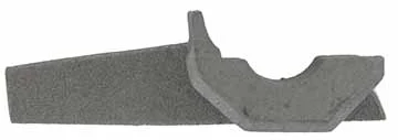 pan bolster with molding, percussion, wax cast steel