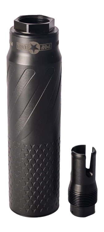 Patriot Ordnance Factory Patriot Suppression Technology PST-7 7.62mm Black Titanium 1.375"x24