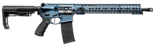 Patriot Ordnance Wonder 223 Remington/5.56x45mm, 13.75" Pinned Barrel, Blue Titanium Cerakote, M-Lok Handguard, 30rd