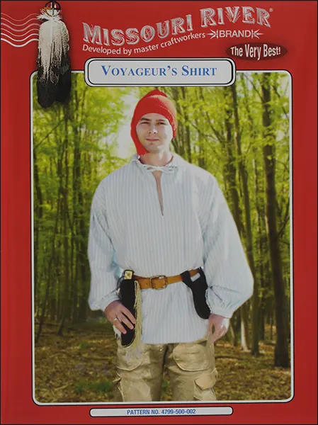 Pattern for aVoyager's Shirtsize 36 to 50