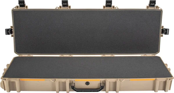 PELICAN VAULT DOUBLE RIFLE CASE W/ WHEELS/FOAM 53" TAN