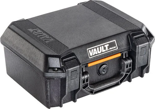 PELICAN VAULT MEDIUM PISTOL CASE W/ FOAM BLACK