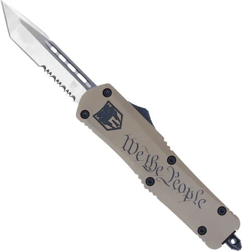 PEOPLE 3" TANTO SERRATEDCOBRATEC MEDIUM FS3 OTF WE THE