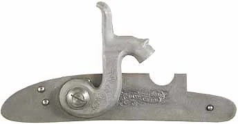 Percussion Lock, Rifle, Ohio - Goulcher, by R. E. Davis