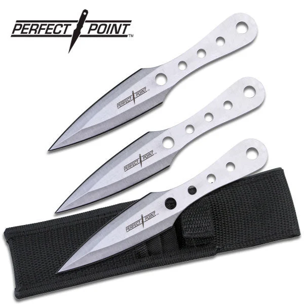 Perfect Point White Kunai 3 Piece Set (PP-022-3S)