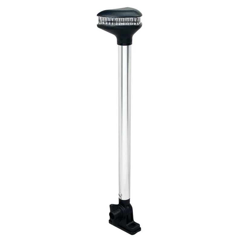 Perko Stealth Series – L.E.D. Fold Down White All-Round Light – Vertical Mount – 13-3/8 [1639DP0CHR]