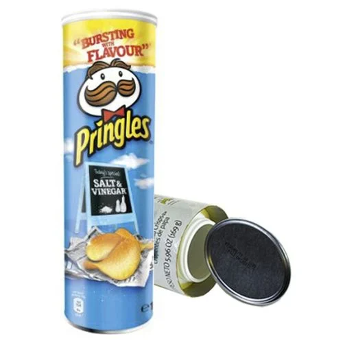 Personal Security Products Pringles Stash Can Diversion Safe – Salt & Vinegar
