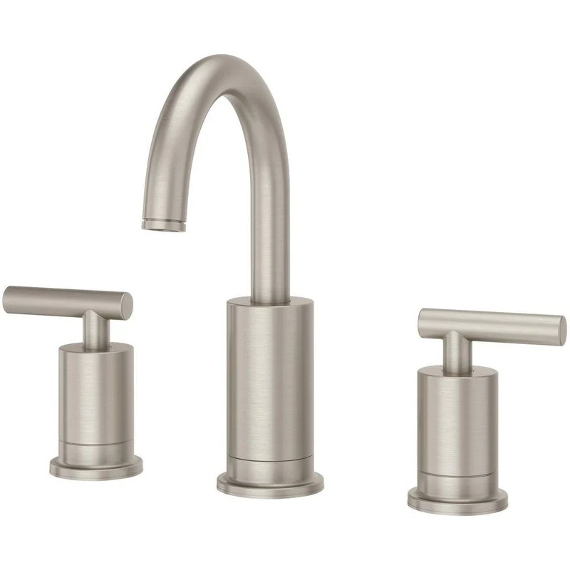 Pfister Contempra Two Handle Widespread Bathroom Sink Faucet in Brushed Nickel | Ferguson