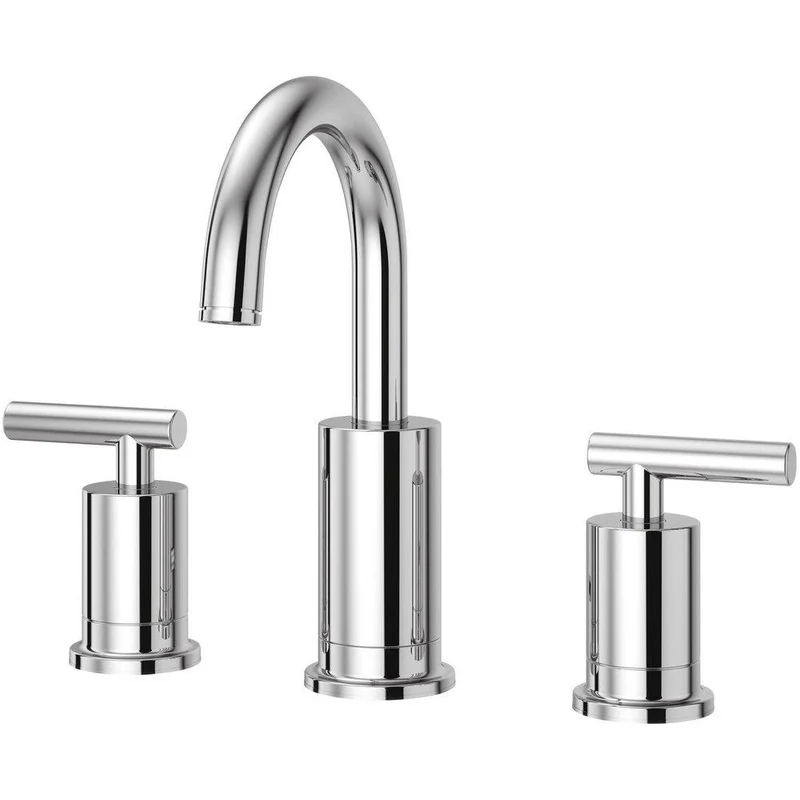 Pfister Contempra Two Handle Widespread Bathroom Sink Faucet in Polished Chrome | Ferguson