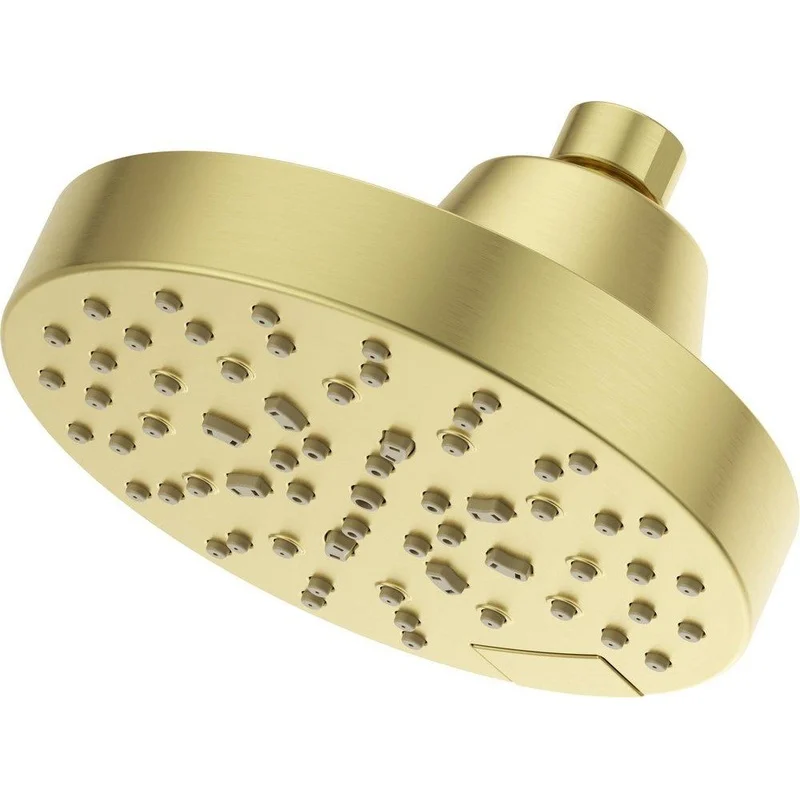 Pfister Modern Round Multi Function Showerhead in Brushed Gold | Ferguson
