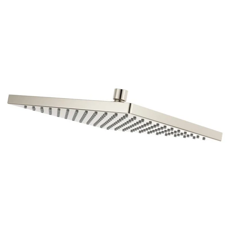 Pfister Modern Square Single Function Showerhead in Polished Nickel | Ferguson