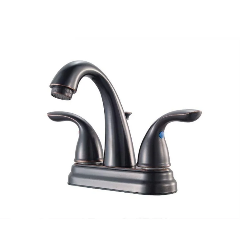 Pfister Pfirst Series Two Handle Centerset Bathroom Sink Faucet in Tuscan Bronze | Ferguson