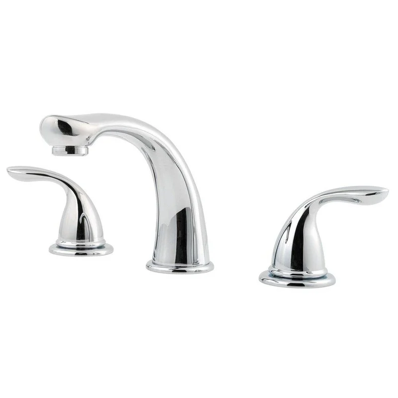 Pfister Pfirst Series Two Handle Roman Tub Faucet in Polished Chrome (Trim Only) | Ferguson