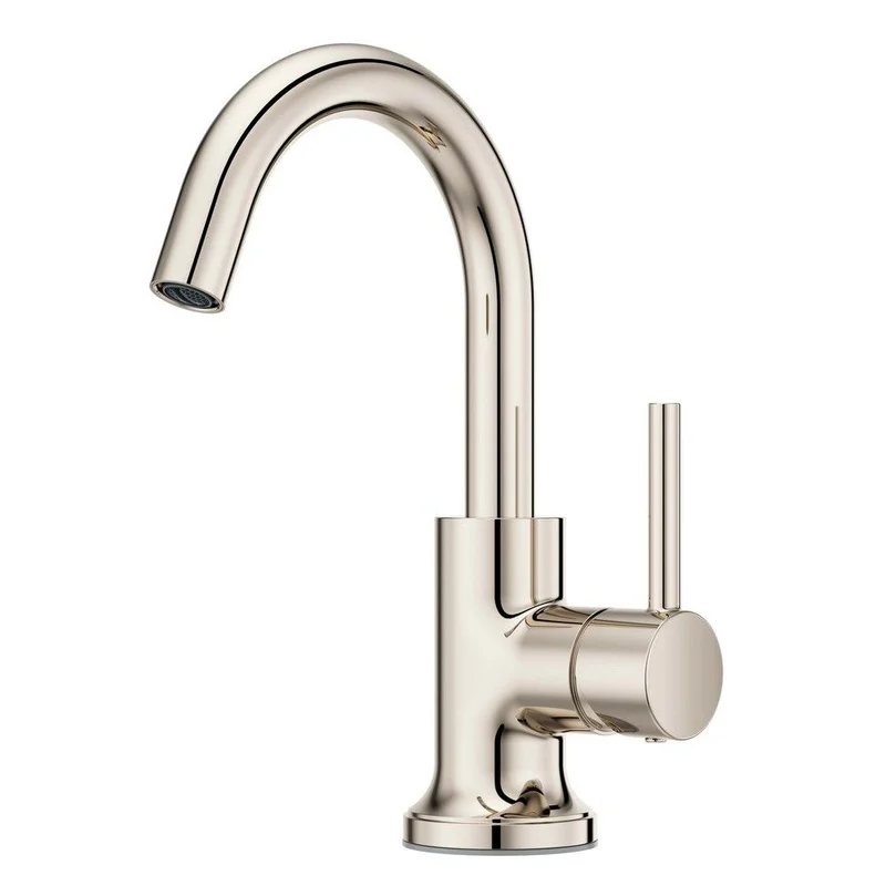 Pfister Tenet Single Handle Monoblock Bathroom Sink Faucet in Polished Nickel | Ferguson