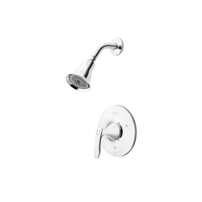 Pfister Weller Single Handle Multi Function Shower Faucet in Polished Chrome (Trim Only) | Ferguson