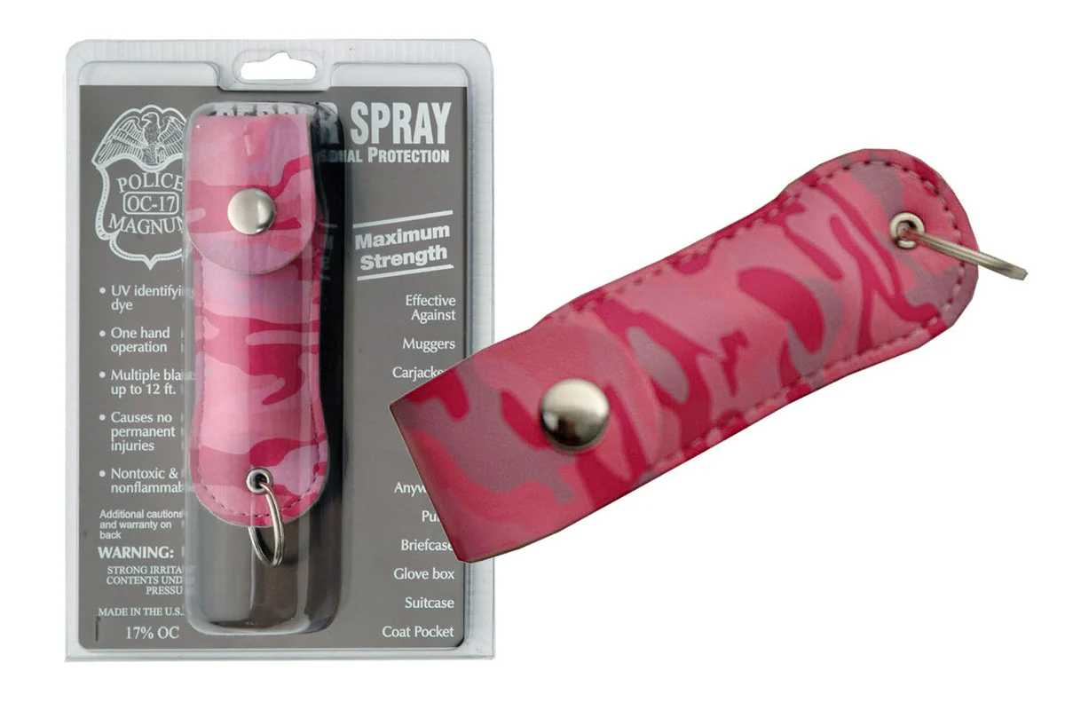 Pink Camo Pepper Spray For Sale (1/2 Oz)