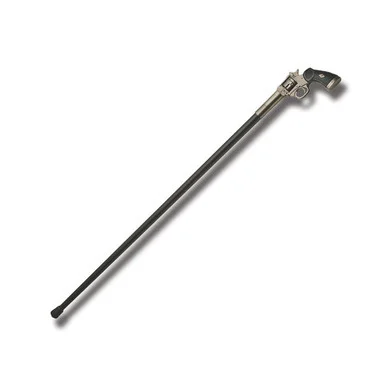 Pistol Sword Cane with Cast Metal Handles and Stainless Steel Blades 926906