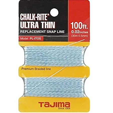 Tajima Chalk Rite Ultra Thin 100ft Snap Line